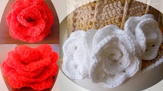 ✿ Как связать Розочку Крючком ♡ Пошаговая инструкция