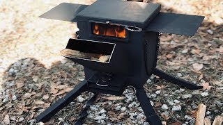 캠핑스토브/Camping/Coffee Box Rocket Stove