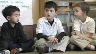Student Authors in Grade 1 Writing First Drafts