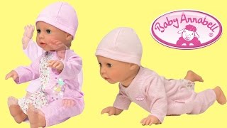 Baby Annabell Learns to Walk Baby Doll like a Real baby
