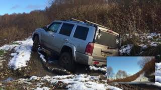 Jeep Commander тест-драйв в поле. Покатушки на джипах