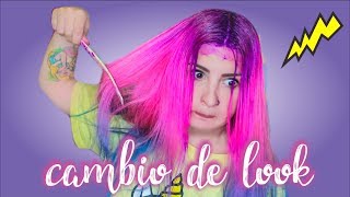 ME TIÑO Y CORTO EL PELO SOLA ✩ Ann Look