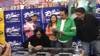 LOS TEMERARIOS  Firma de Autografos en Los Angeles(11 de marzo 2009)