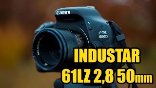 INDUSTAR 61LZ f2,8 50mm Video test