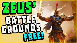 NEW FREE Ancient Greek Battle Royale Game - Zeus' Battlegrounds Gameplay