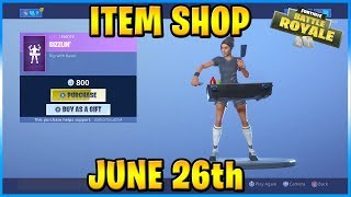 NEW Sizzlin Emote is SICK! | FORTNITE ITEM SHOP TODAY! (June 26th, 2019)