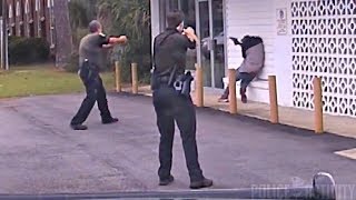 Dashcam Captures Police Shootout in Escambia County, Florida