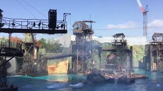 UNIVERSAL STUDIOS JAPAN　２０１８年ウォーターワールド　ショー①