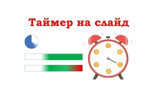 Как сделать таймер на слайд  PowerPoint