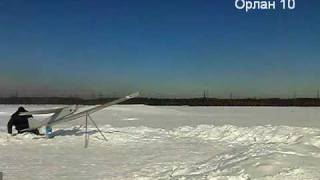 Замедленный пуск БПЛА Орлан-10