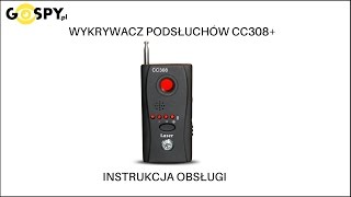 Wykrywacz podsłuchów CC308+ Gospy pl
