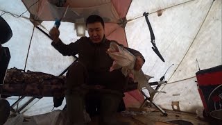 Клев, когда ты остаёшся в палатке один! Так бы всегда!