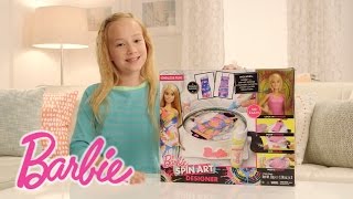 Barbie Spin Art Designer Demo Video | Barbie