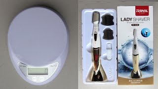 Цифровые кухонные электронные весы и Триммер Riwa