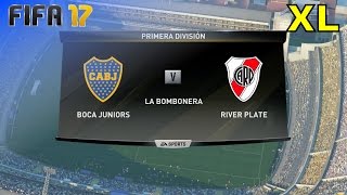 FIFA 17 - Boca Juniors vs. River Plate @ La Bombonera (XL Match)
