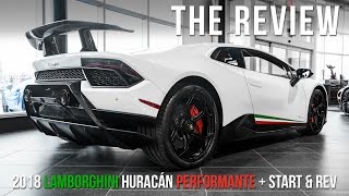 2018 Lamborghini Huracán Performante Review with START + REV