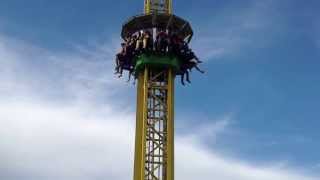 Amusement Park Accident.....caught on tape   (Shocking)