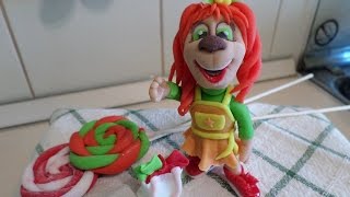 Лиза Барбоскина - лепим из мастики!