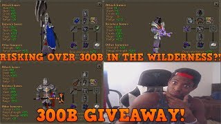 SpawnPK | Risking OVER 300B IN THE WILDERNESS! | 300B Giveaway
