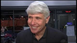 Former Illinois Gov. Blagojevich speaks at DIA after he was released from federal prison in Colorado