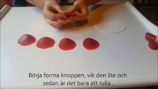 Hur man gör en marsipanros