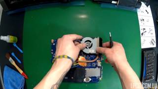 Как разобрать и почистить ноутбук HP ProBook 4535s
