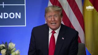 President Trump Participates in a Bilateral Meeting with the Chancellor of Germany