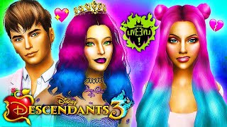 ? MAL AND BEN WEDDING ? DESCENDANTS 3 Sims 4 (Ep 3) | Disney's Descendants