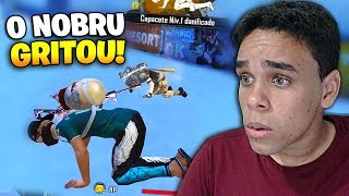 FIZ O NOBRU GRITAR!? GANHEI O CAMPEONATO NO FREE FIRE!!
