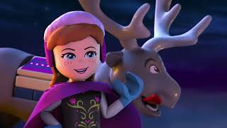 LEGO Disney Frozen Northern Lights (Part 1/4): Race to Lookout Mountain | Disney