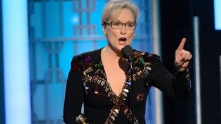 HOLLYWOOD DEMOCRAT MERYL STREEP GAVE AMERICA DONALD TRUMP: Thank Streep For Trump Beating Clinton