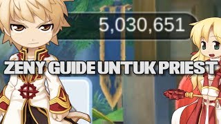PRIEST ZENY FARMING GUIDE - Ragnarok M Eternal Love