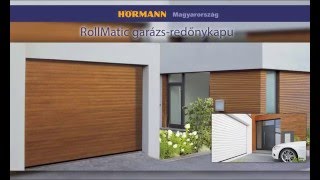 Hörmann RollMatic Shutter Garage Door for ArchiCAD