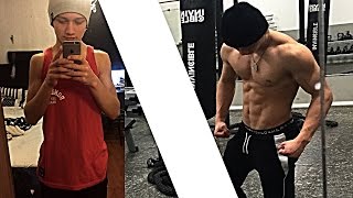ONE YEAR NATURAL AESTHETIC Body Transformation (!!!) | 16-17 | Jesper Forstén