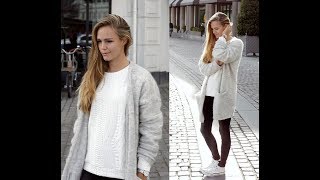 Вязание Модного Кардигана Спицами - модели 2019 / Knit Cardigan Knitting Patterns / Strickjacke