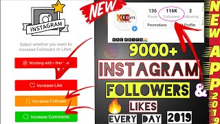 How To Get Free Instagram followers & likes every day 2019 | Get 100% Real Instagram followers ?