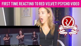 FIRST TIME REACTING TO RED VELVET! 레드벨벳 'Psycho' Music Video REACTION!
