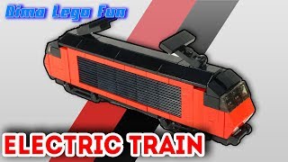 Lego Swiss Locomotive Electric train How to build Lego  Как собрать Лего самоделка