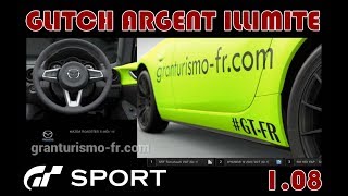 Glitch argent illimité sur GT Sport en 1.08