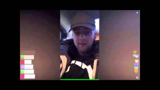 Егор Крид в перископе (periscope) проезжает Москов-сити!