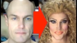Male to Female Transformation: Drag Make-Up Tutorial