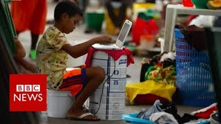 Venezuela indigenous group flees crisis  - BBC News
