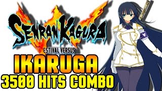 Senran Kagura Estival Versus - Ikaruga 3500 Hits Combo