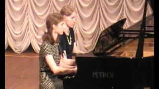 Howl's Moving Castle (Howl castle) theme for piano duet + sheet music (pdf)