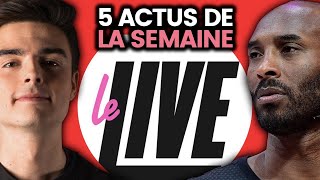 Propagation du coronavirus, les E3C contestés, LeLIVE, Kobe Bryant... 5 actus de la semaine