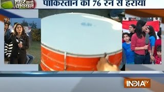 Fans Across Country Celebrate Team India's Win Against Pakistan in CWC 2015 - India TV