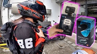 JMAC HELMET SETUP, GoPRO HERO 8 PANO NALAGYAN NG MIC ADAPTOR