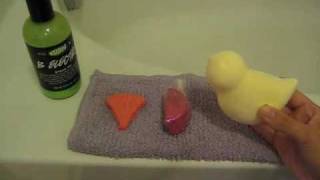 Lush Pink Grapefruit Bath Cocktail