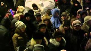Новогодний фейерверк в Печоре