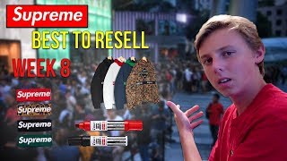 Supreme FW '18 Week 8 BEST ITEMS TO RESELL Droplist Review! (Headband, Arc Tee, Etc.)